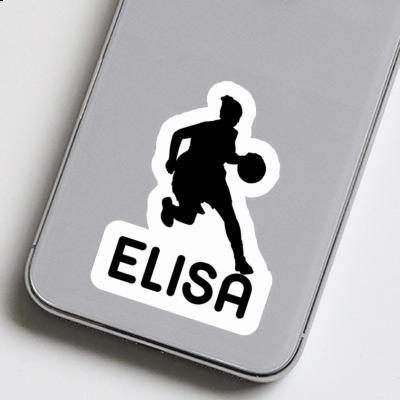 Sticker Basketball Player Elisa Image