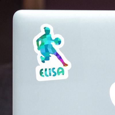 Basketball Player Sticker Elisa Image