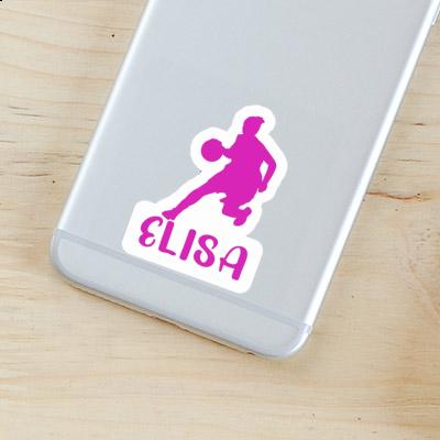 Sticker Elisa Basketballspielerin Image