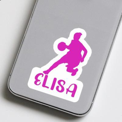 Sticker Elisa Basketballspielerin Image