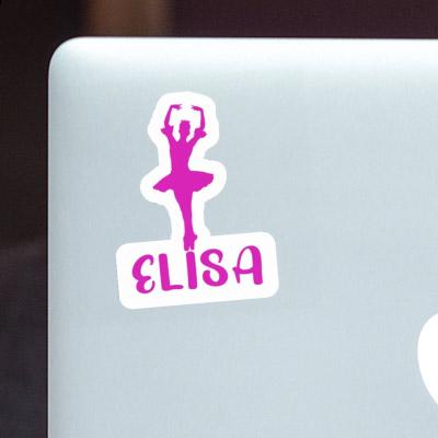 Sticker Ballerina Elisa Notebook Image