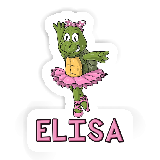 Turtle Sticker Elisa Notebook Image