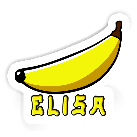 Elisa Sticker Banane Notebook Image