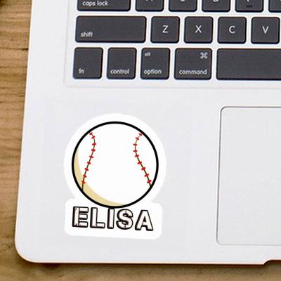 Sticker Baseball Elisa Image