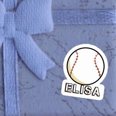 Sticker Baseball Elisa Image