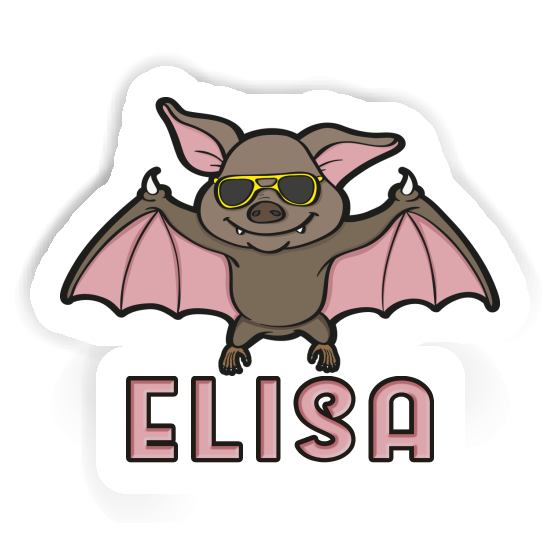 Elisa Autocollant Chauve-souris Image