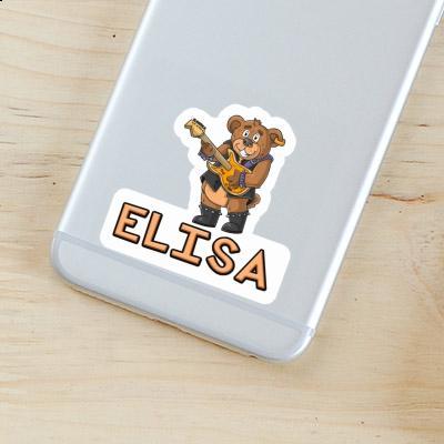 Gitarrist Sticker Elisa Laptop Image