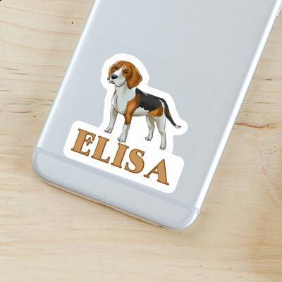 Sticker Beagle Elisa Gift package Image