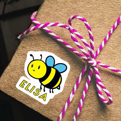 Sticker Bee Elisa Notebook Image