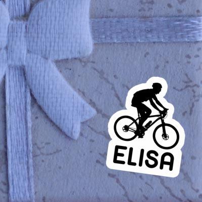 Aufkleber Biker Elisa Image