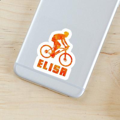 Sticker Elisa Biker Notebook Image