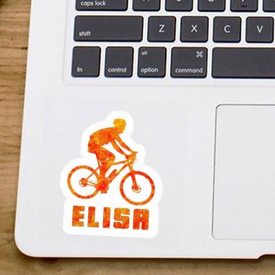 Sticker Elisa Biker Notebook Image