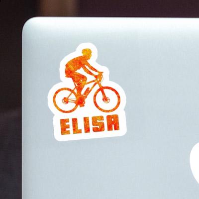 Sticker Elisa Biker Notebook Image