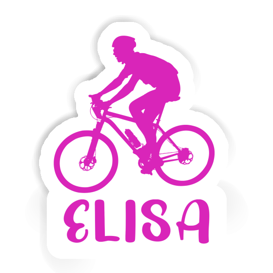 Elisa Sticker Biker Notebook Image