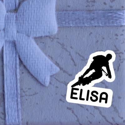 Sticker Elisa Biker Notebook Image