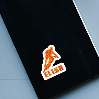 Sticker Biker Elisa Laptop Image