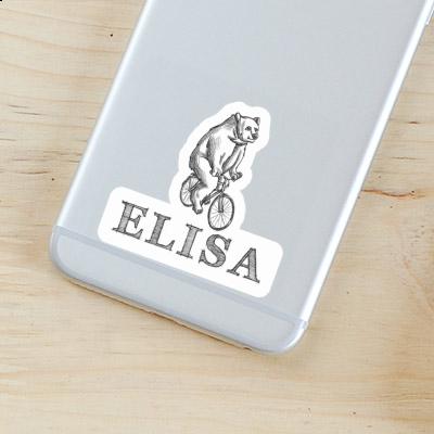 Bicycle rider Sticker Elisa Image