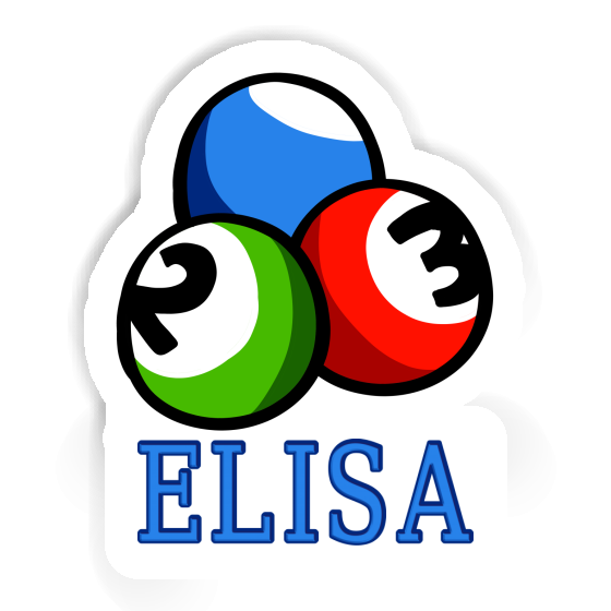 Elisa Sticker Billardkugel Gift package Image