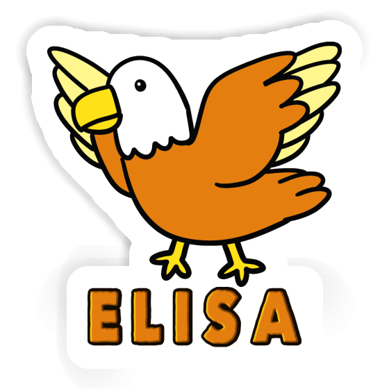 Elisa Sticker Bird Notebook Image