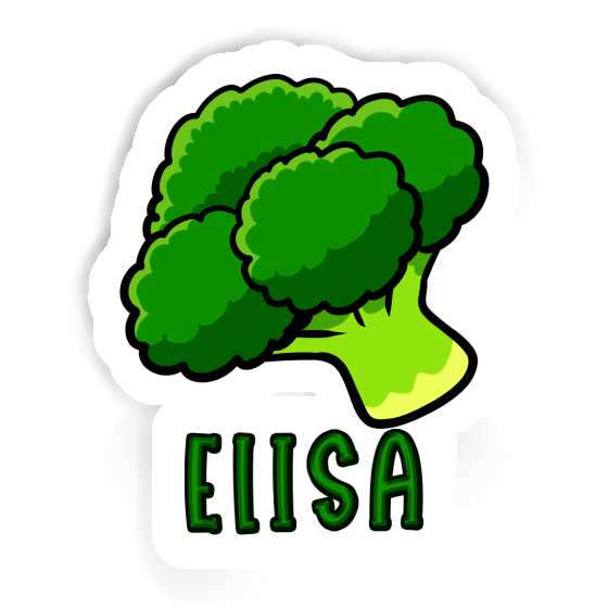 Broccoli Sticker Elisa Laptop Image