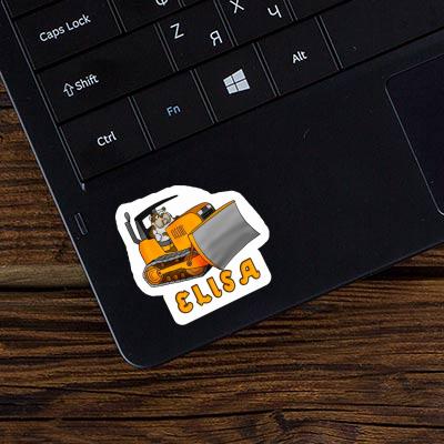 Sticker Bulldozer Elisa Image