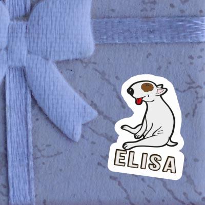 Bull Terrier Sticker Elisa Image