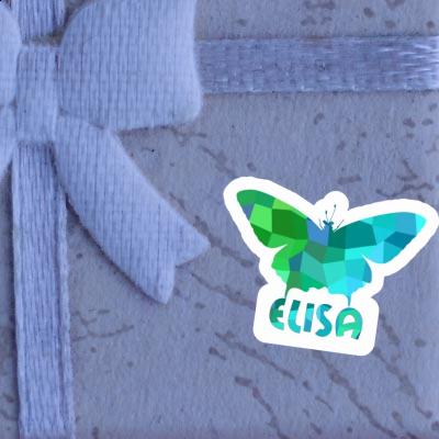 Sticker Elisa Butterfly Notebook Image