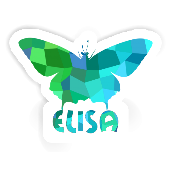 Sticker Elisa Butterfly Laptop Image