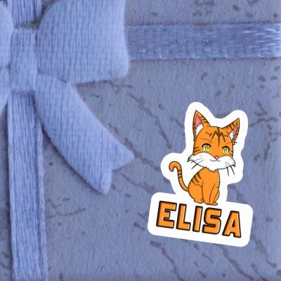 Autocollant Chat Elisa Gift package Image