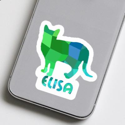 Sticker Elisa Cat Image