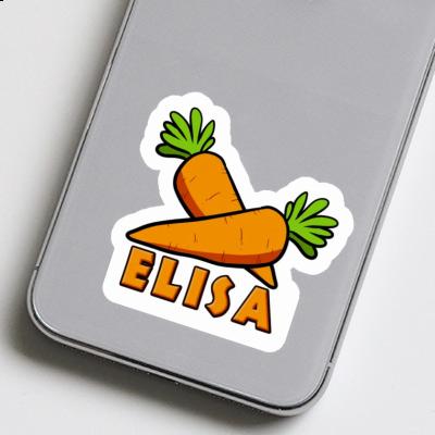 Sticker Carrot Elisa Notebook Image