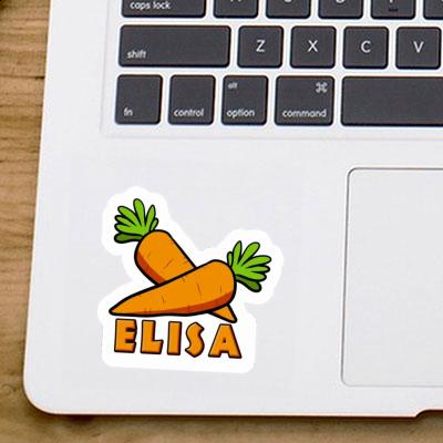 Sticker Carrot Elisa Notebook Image