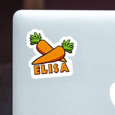 Sticker Carrot Elisa Notebook Image