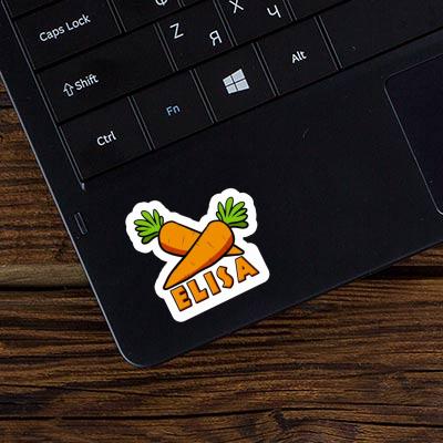 Sticker Carrot Elisa Laptop Image