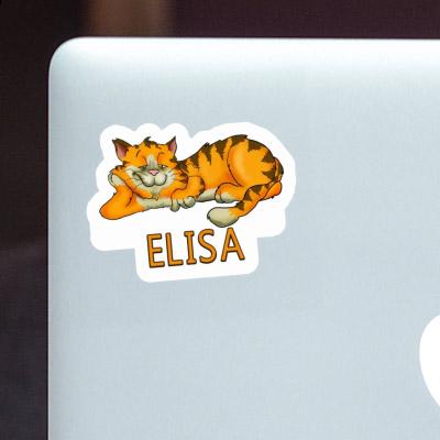 Elisa Sticker Chilling Cat Gift package Image