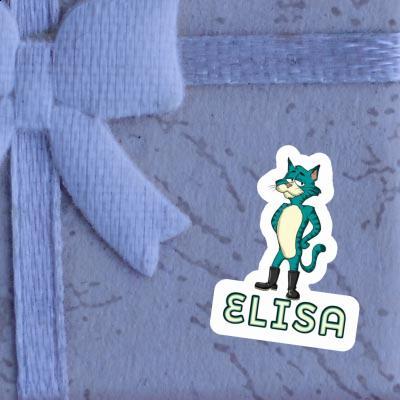 Elisa Sticker Cat Image