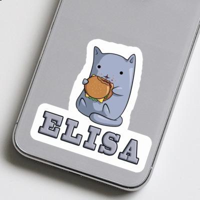 Sticker Elisa Hamburger-Katze Gift package Image