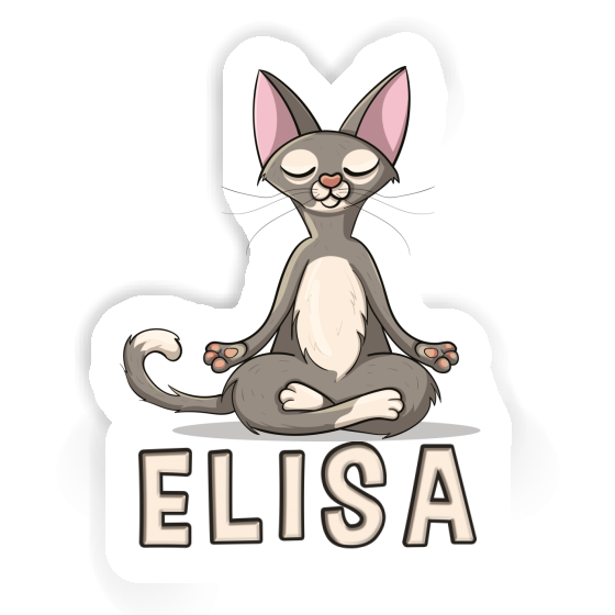 Katze Aufkleber Elisa Image