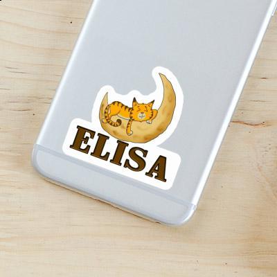 Sticker Katze Elisa Notebook Image