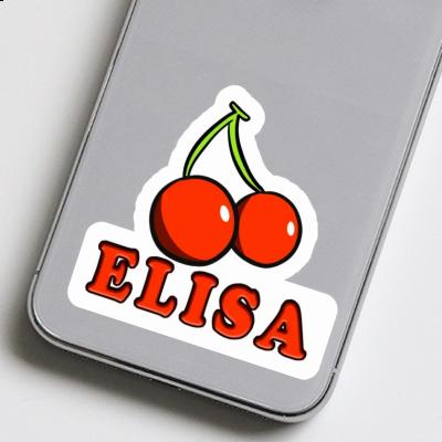 Elisa Sticker Cherry Image