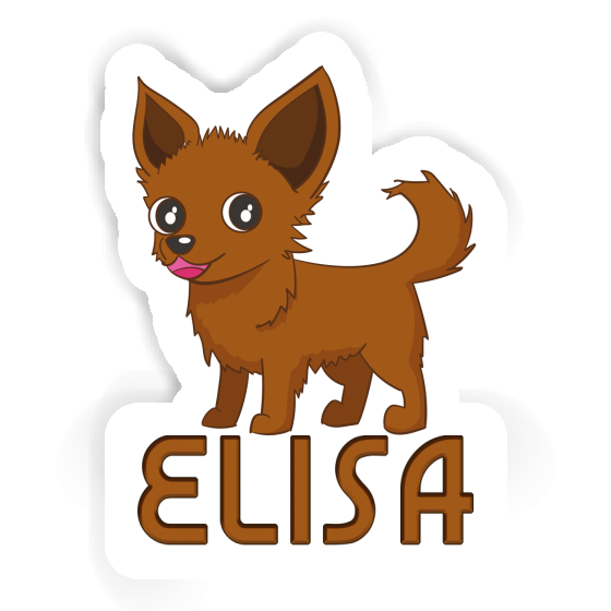 Sticker Chihuahua Elisa Gift package Image