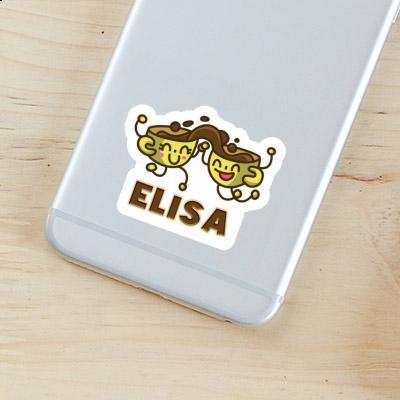 Sticker Coffee Elisa Image