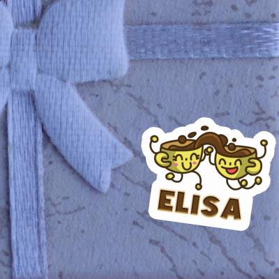 Sticker Coffee Elisa Gift package Image