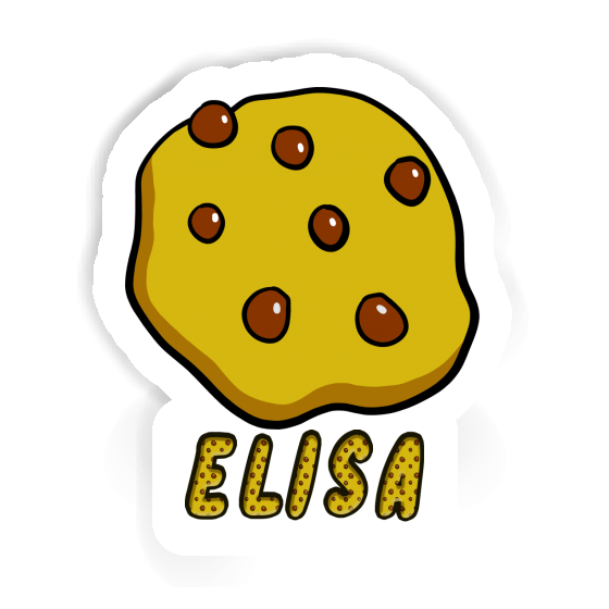 Elisa Autocollant Biscuit Notebook Image