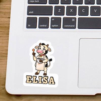 Sticker Cook Elisa Laptop Image