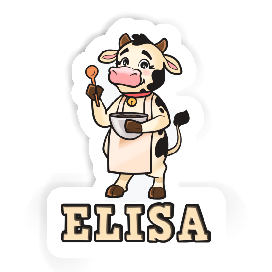 Sticker Cook Elisa Laptop Image