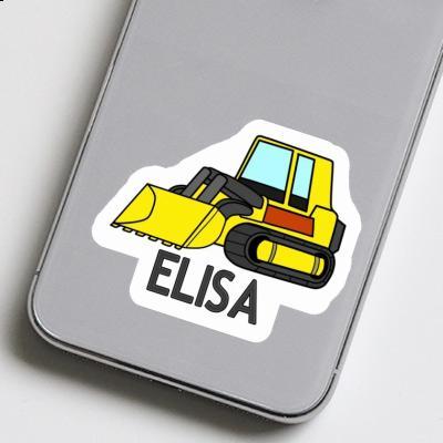 Crawler Loader Sticker Elisa Notebook Image