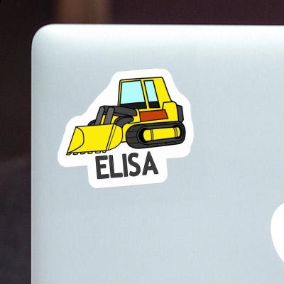 Crawler Loader Sticker Elisa Notebook Image