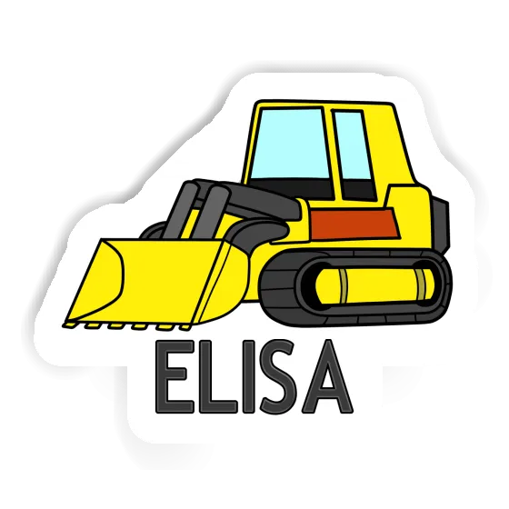 Crawler Loader Sticker Elisa Laptop Image