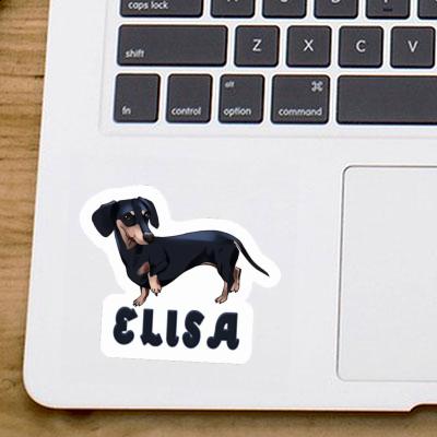 Elisa Sticker Dachshund Gift package Image